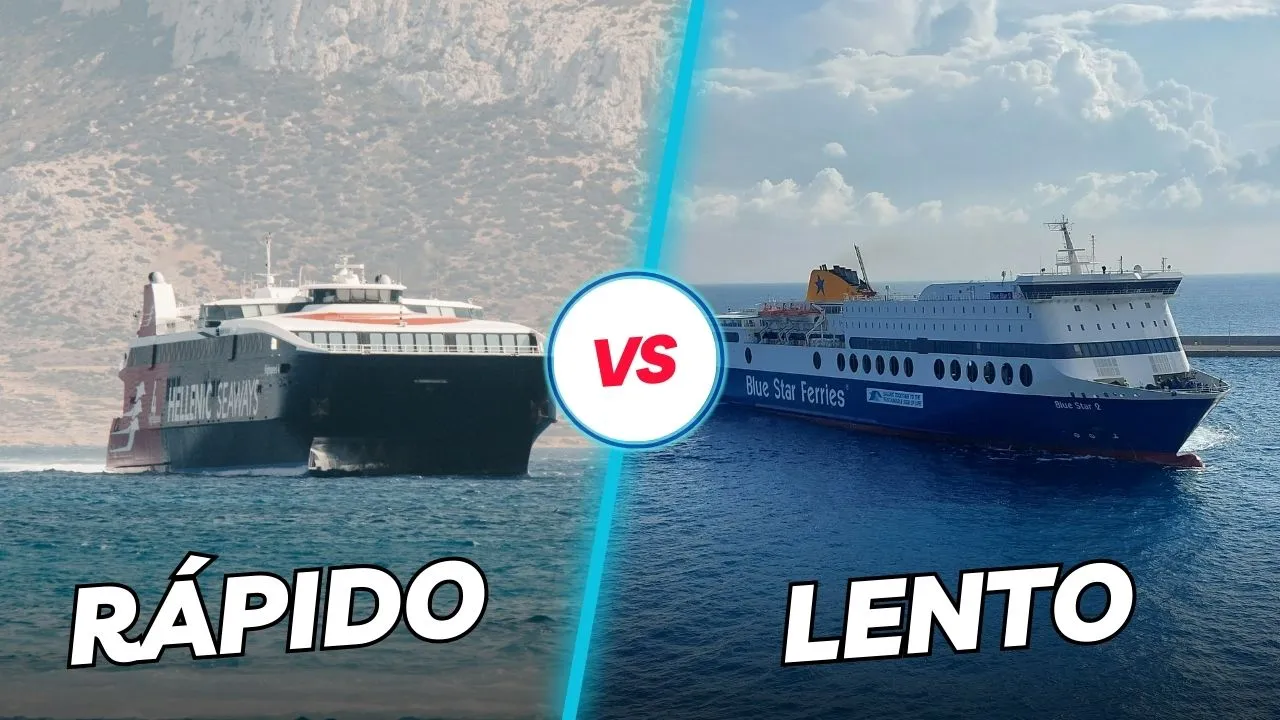 Tipos de Ferries: Lentos vs. Rápidos