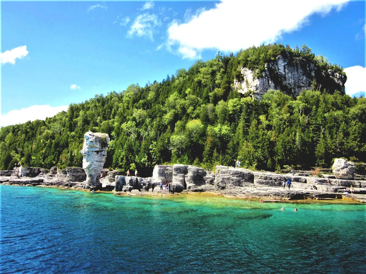 De Tobermory até a Flowerpot Island: Um Passeio Imperdível no Georgian Bay