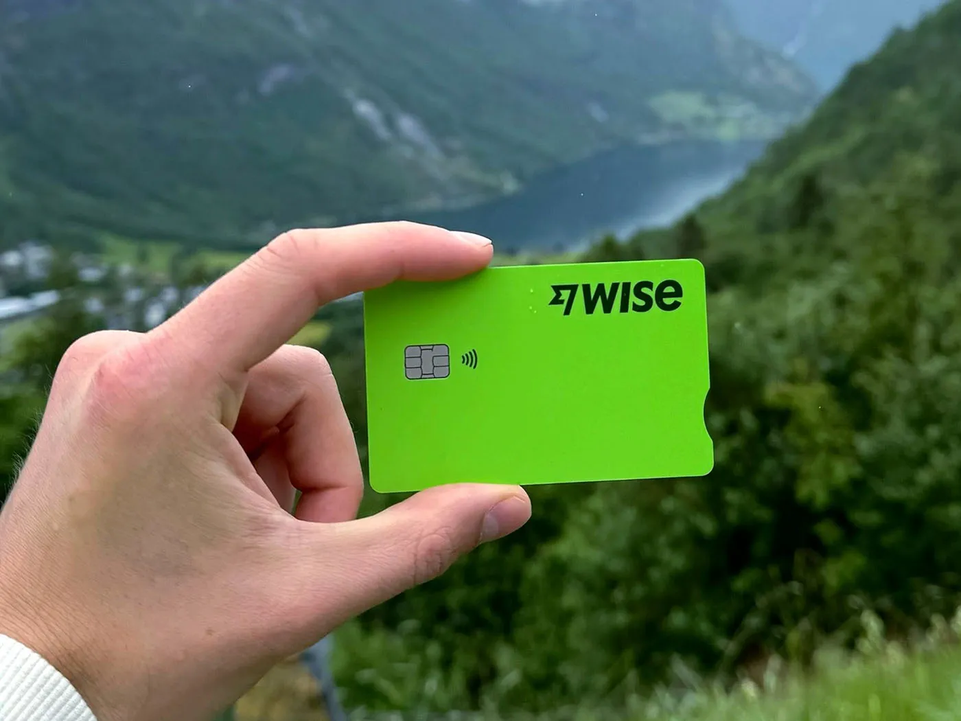 Cartão Wise para viagens internacionais