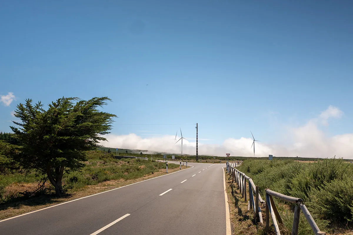 Registro da viagem: Dica bônus: o caminho pelo parque eólico
