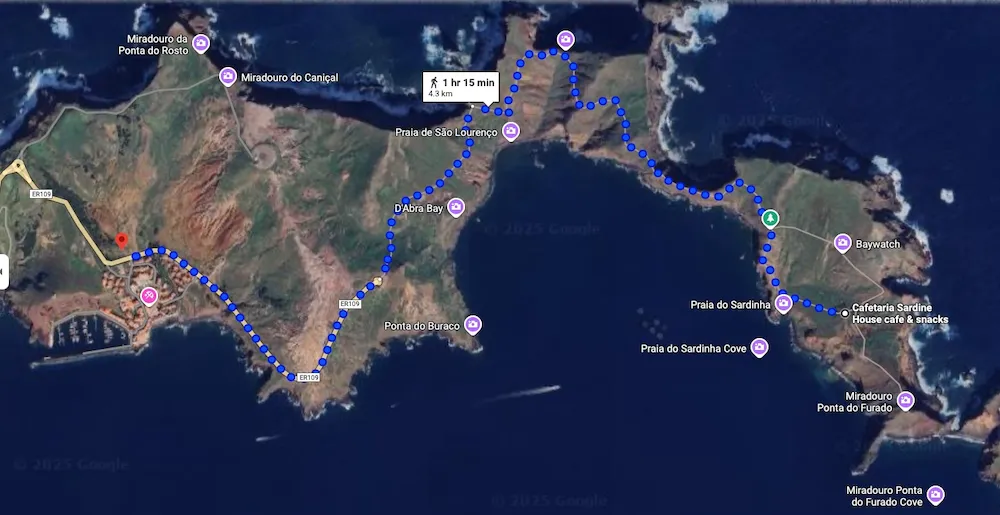Ponta de São Lourenço: Trilha, Barco e Banho de Mar na Madeira