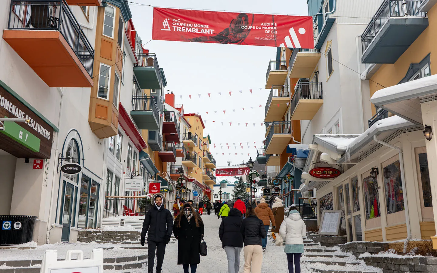 Centrindo de Mont-Tremblant, charme de vale um bate volta.