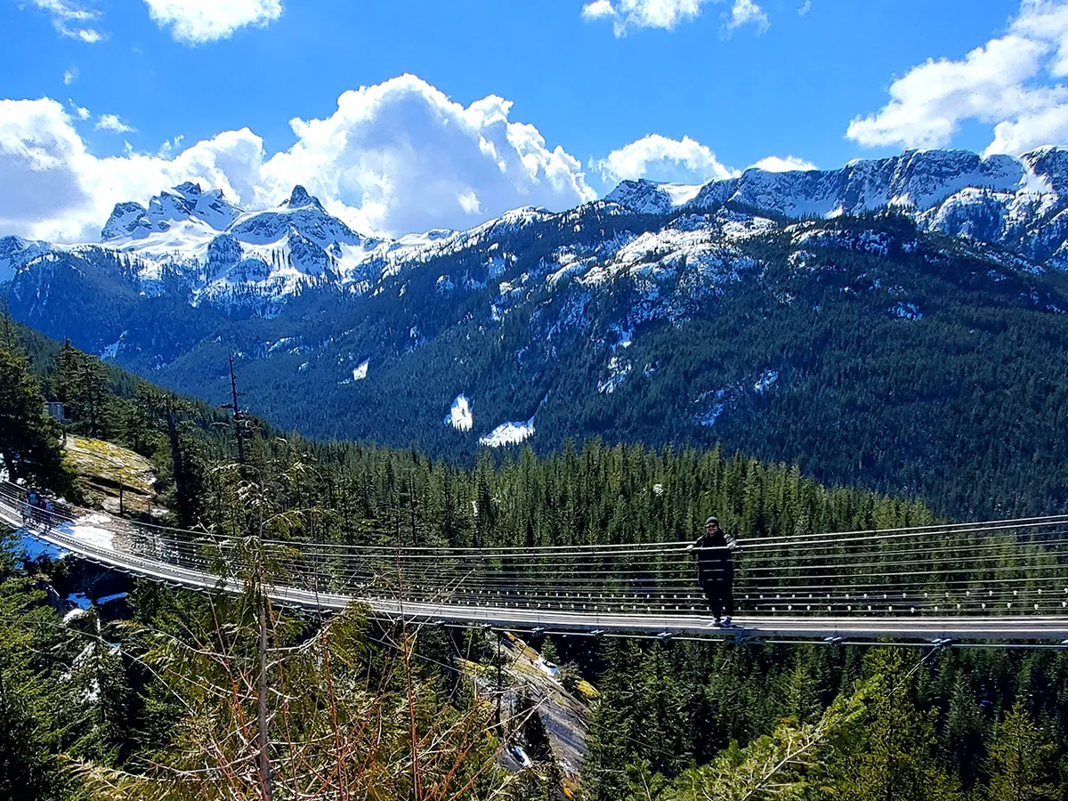 Sea to Sky Gondola Nossa Surpresa de Primavera na Colúmbia Britânica