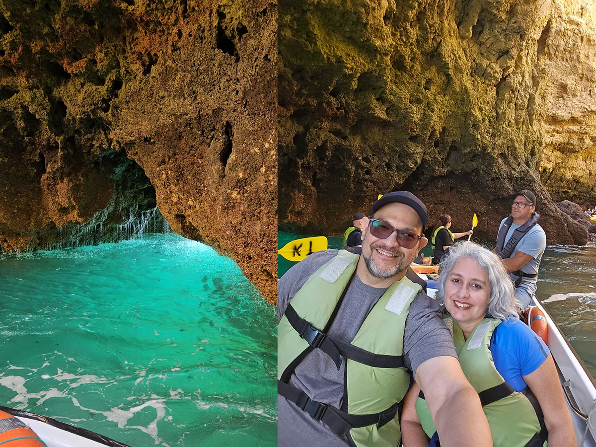 Passeio de barco nas Grutas da Ponta da Piedade