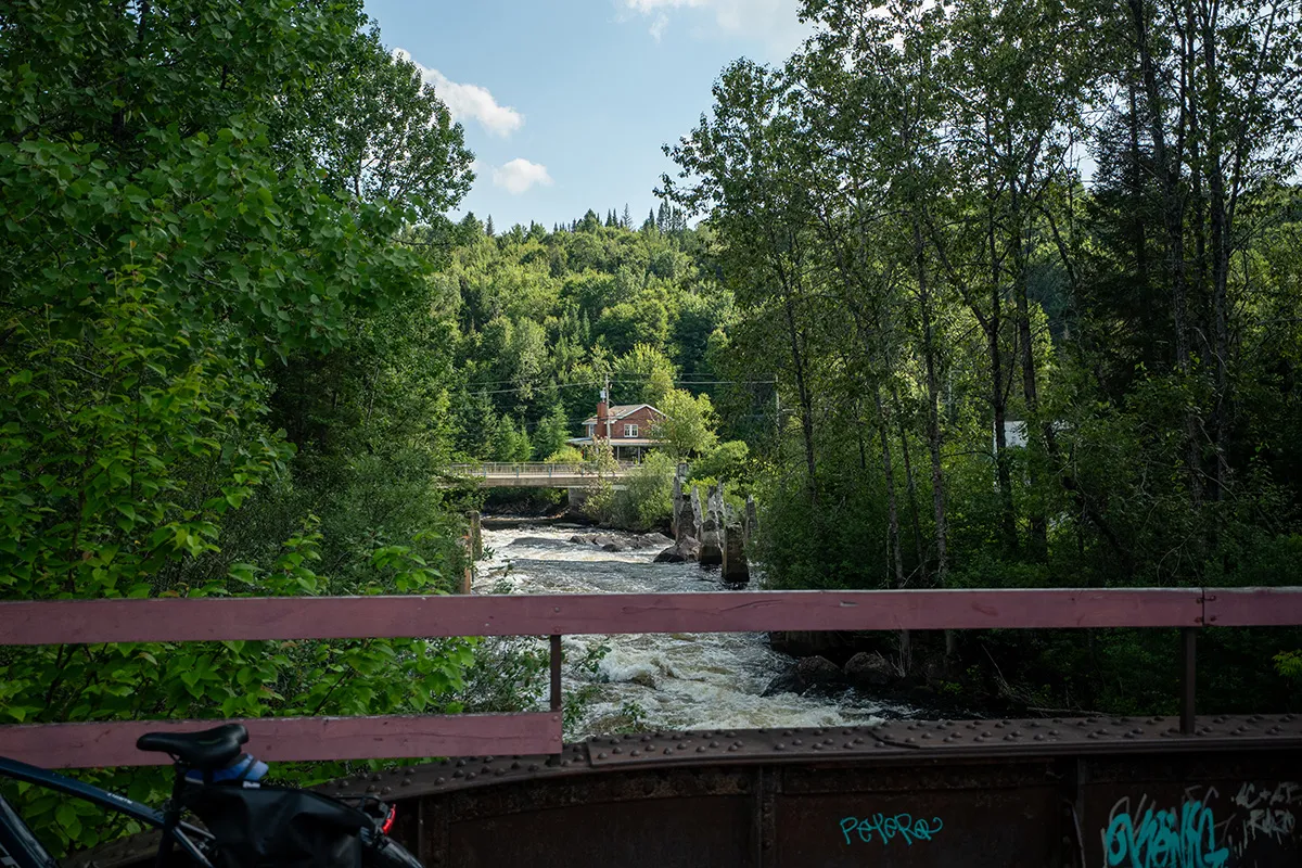 Le P’tit Train du Nord A Melhor Trilha de Bike que fizemos a 1h de Montreal