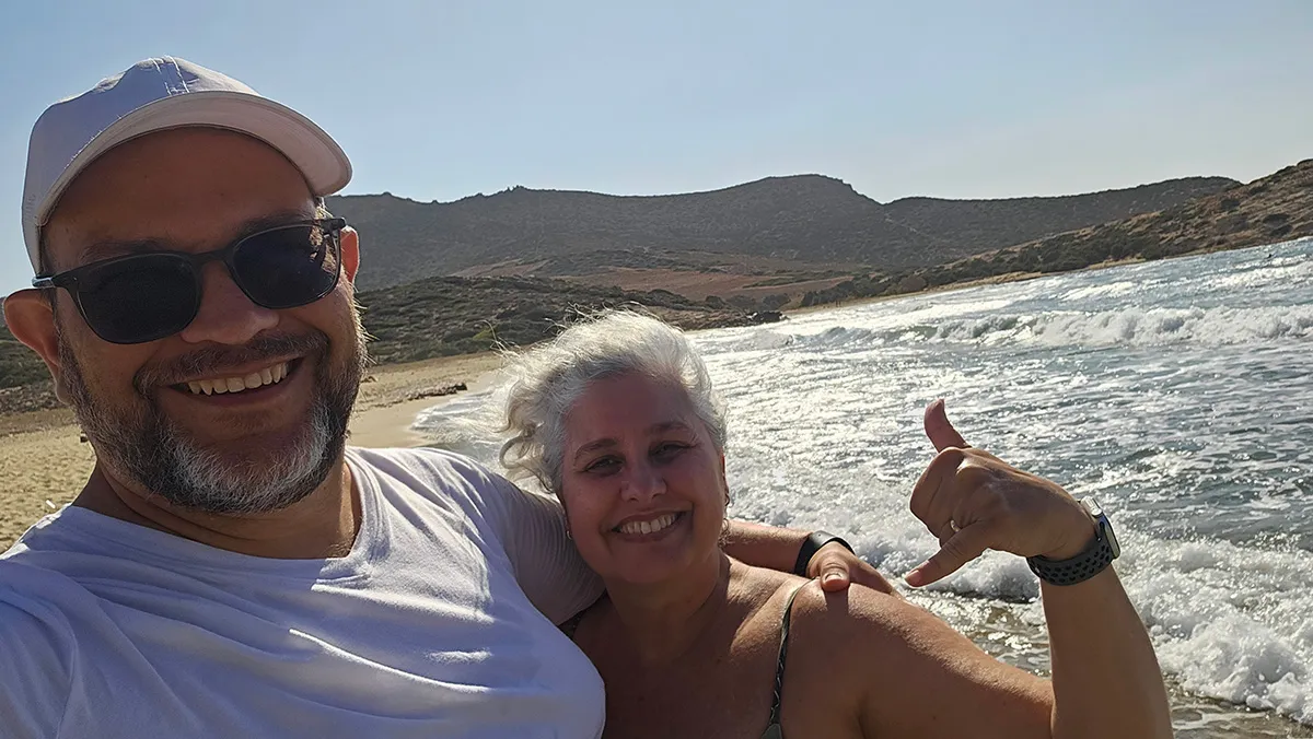 Livadia Beach em Antiparos