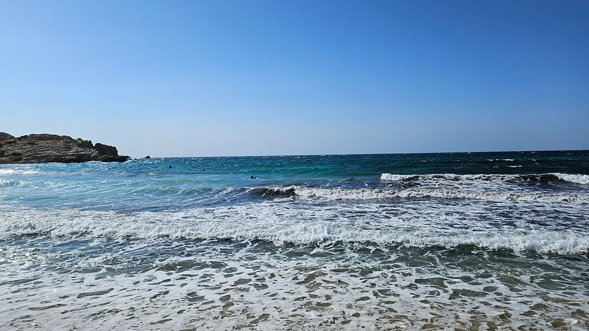 Livadia Beach em Antiparos