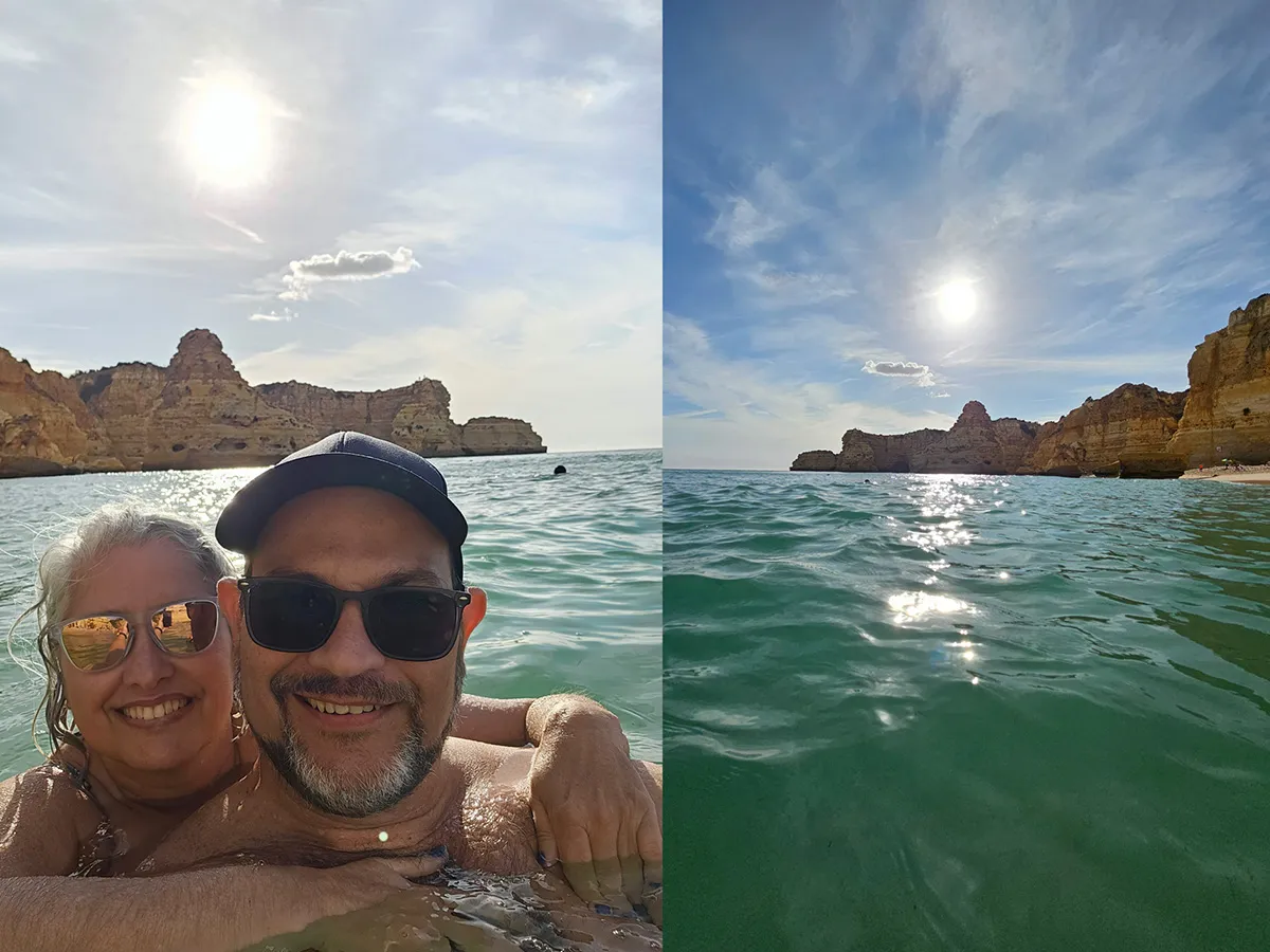 Passeio de barco em Albufeira ou Lagos? Nossa experiência com golfinhos, grutas e Praia da Marinha