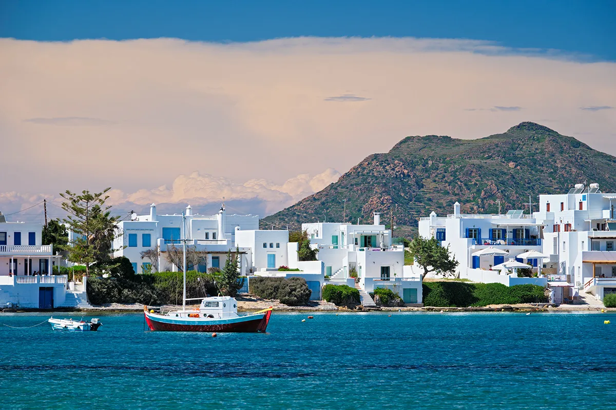 Vila de Pollonia (Nossa base em Milos)